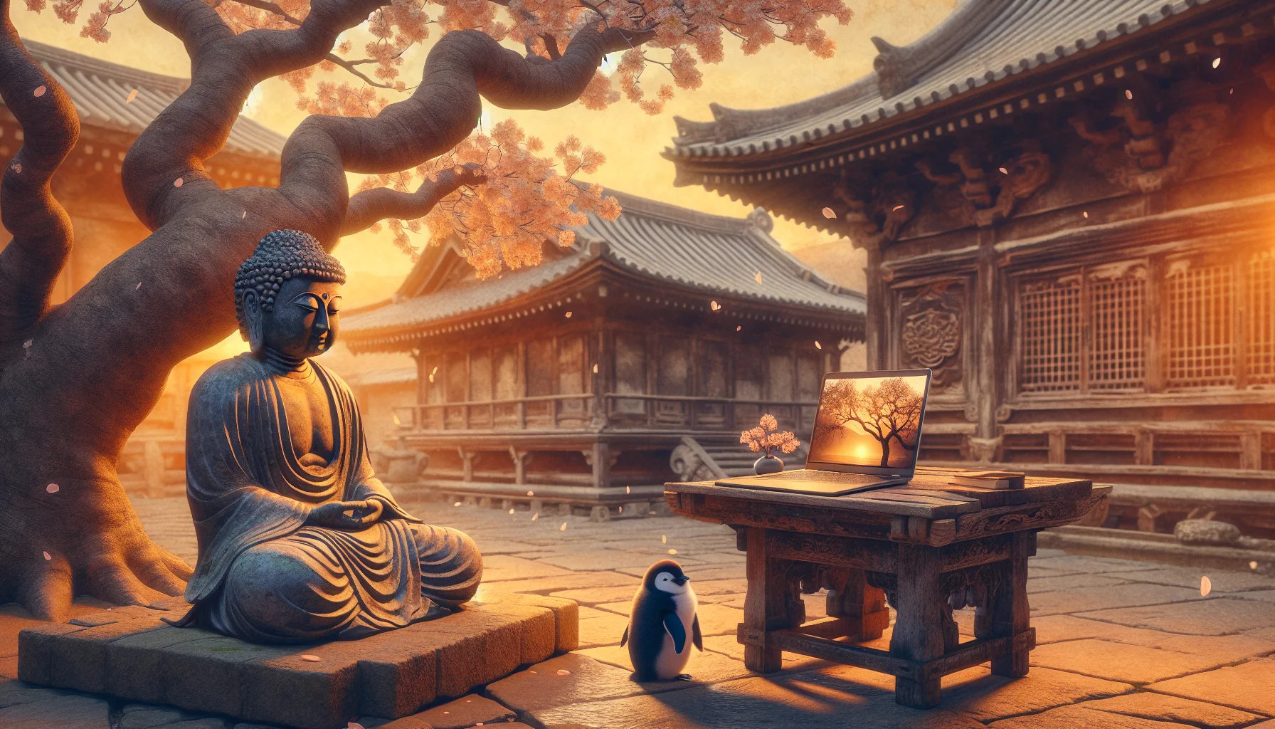 Hero image for Buddha would use Linux