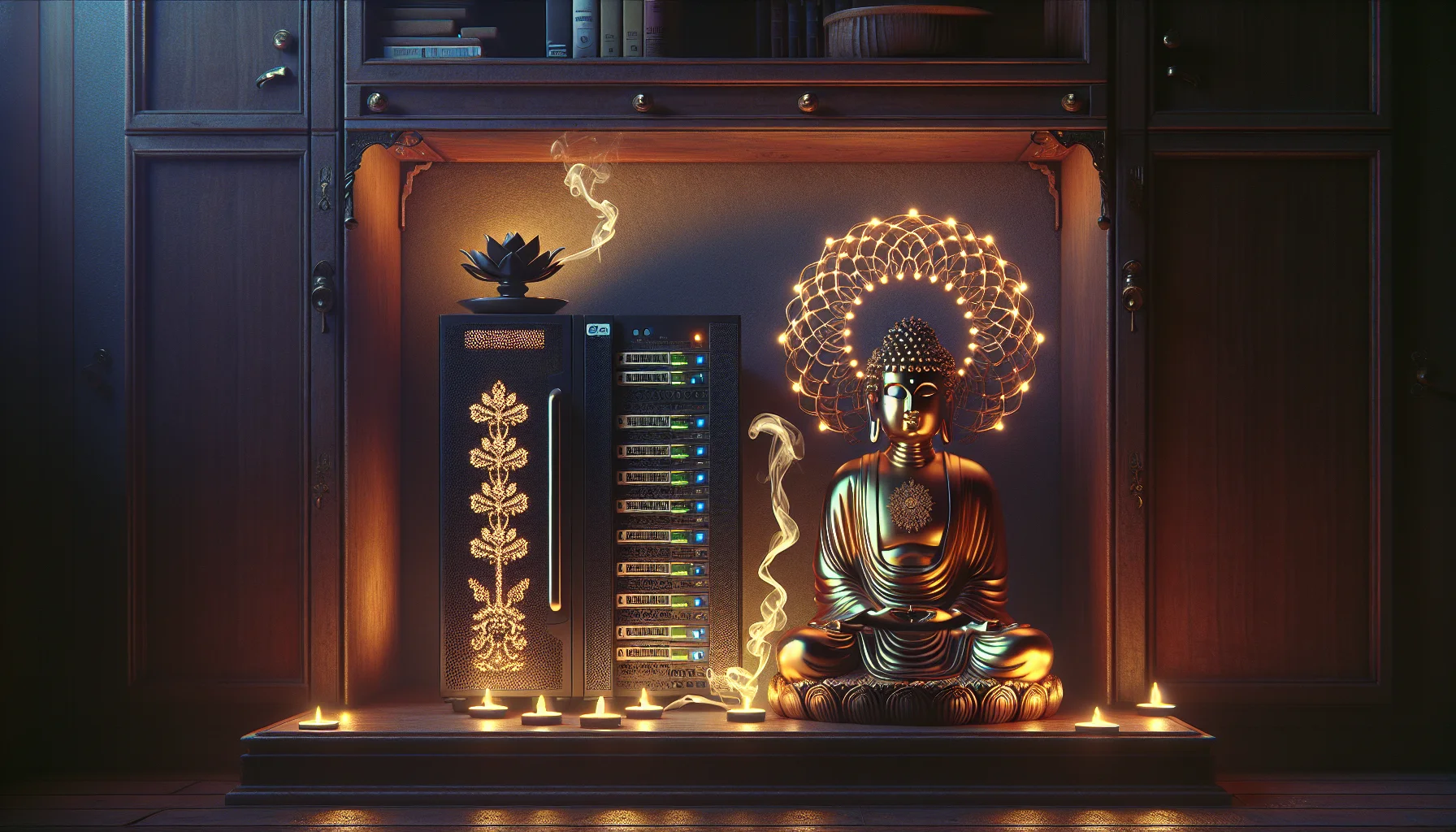 Hero image for Data Center with Divine Blessings