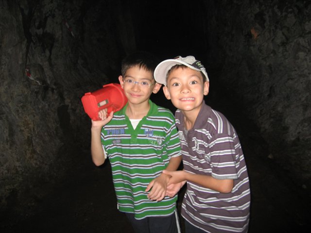 Anthony and Ernest as miners