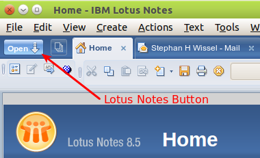 Notes Start button